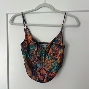 URBAN OUTFITTERS Coloful corset! WORN ONCE!